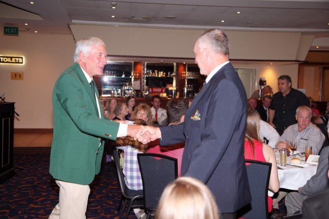 John Maxwell receiving AA elite badge.JPG