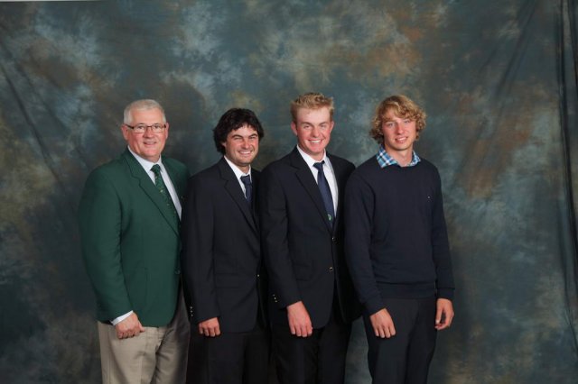President Allan with Mat Schiller James Willett and Jack Collicoat.JPG