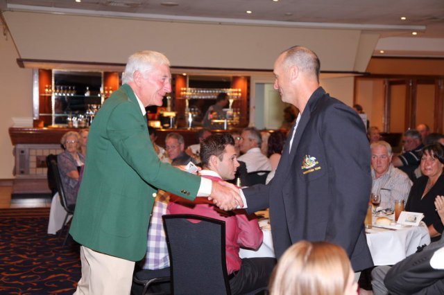 Rodney Van Beek receiving AA elite badge.JPG